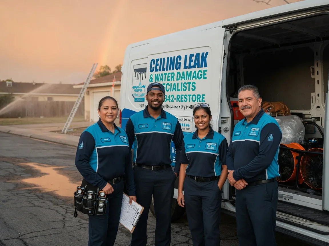 Ceiling Leak Cleanup company in Salesville, OH