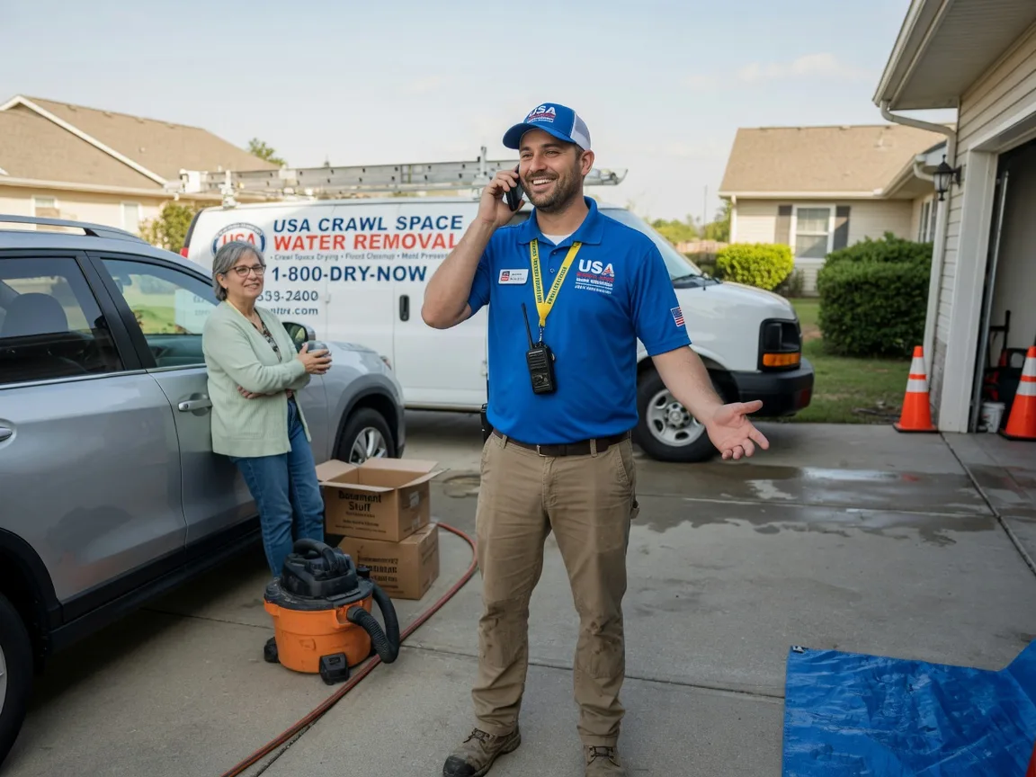Crawl Space Water Removal Salesville, OH FAQs